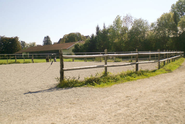 Reitanlage Laufzorn – paddock surface