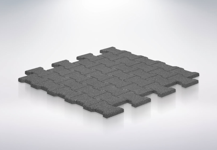 Rubber mat T-stone