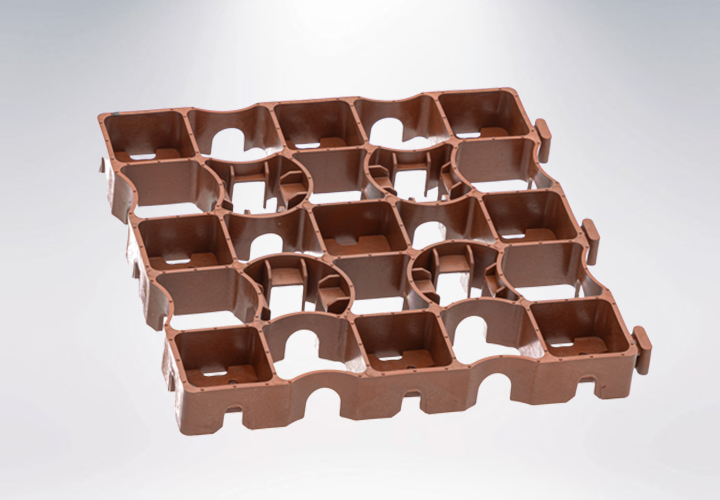 ECORASTER TE40 Aqua – integrierte Bewässerung